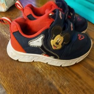 Used Mickey mouse shoes